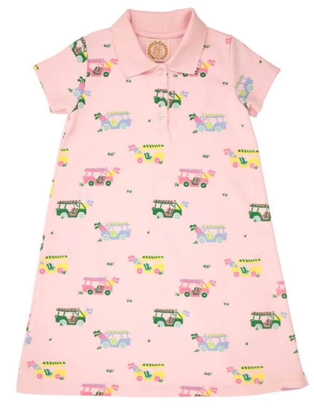 TBBC Maude’s Polo Dress Size 12 Greenville Golf Buggy NWT